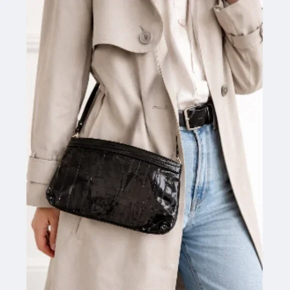 Genuine Eel Skin Leather Purse - Picture 2 of 7